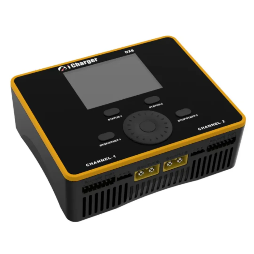 iCharger X6 充電器 ミニ四駆 IC-DX6 - ICHARGER DX6 DUO HIGH-POWER CHARGER